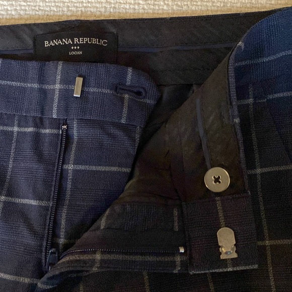 Banana Republic Blue & Gray Womens Pants - Picture 5 of 5